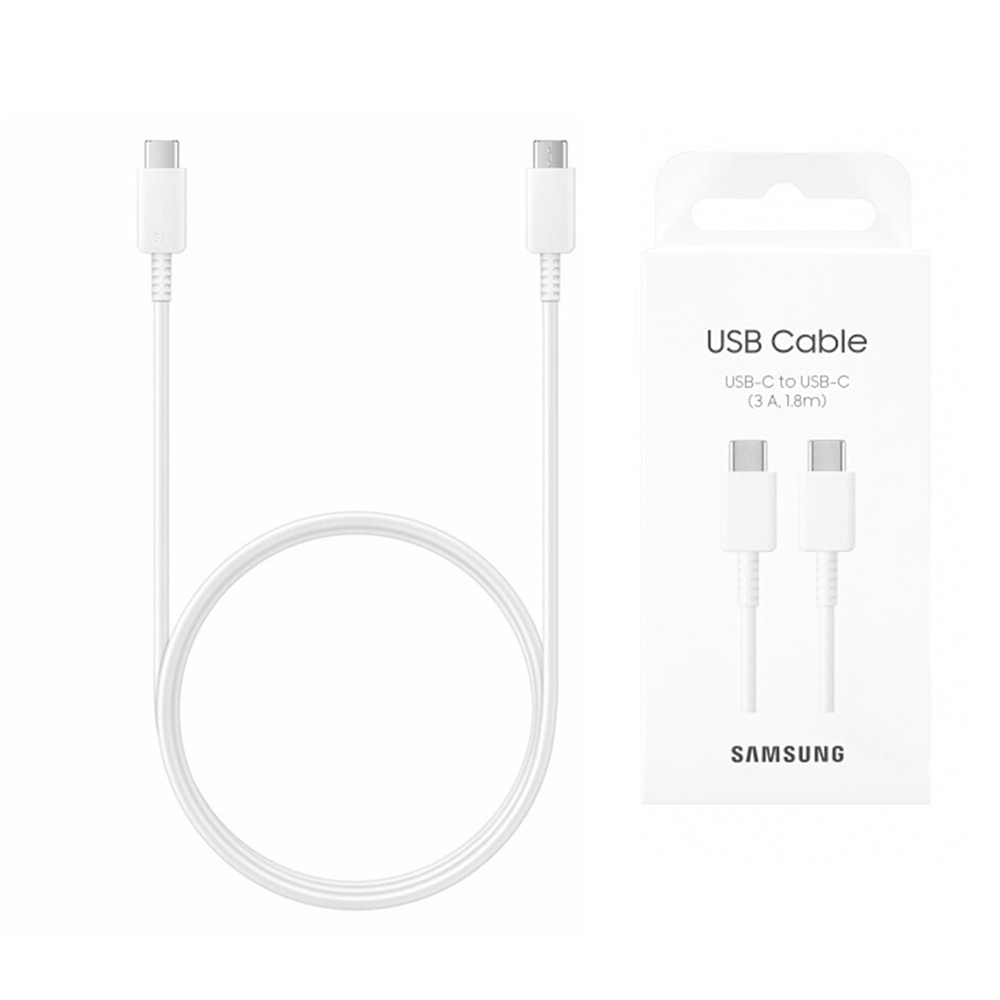 Samsung - Data Cable (EP-DX310JWEGEU) - Type-C to Type-C Fast Charging 3A