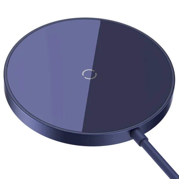 Baseus - Magnetic Wireless Charger Mini 3 (CCJJ040205) - 15W - Dusty Purple