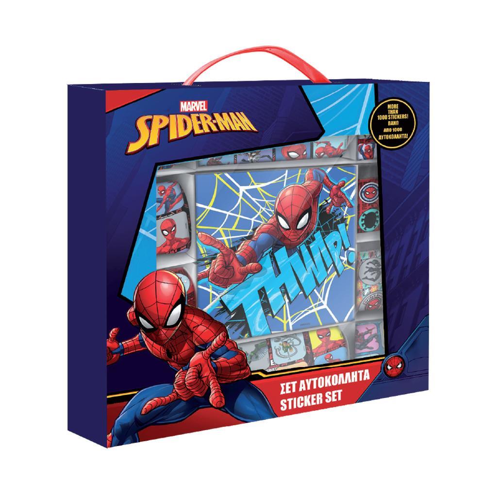 ΑΥΤΟΚΟΛΛΗΤA ΣΕΤ 1000 ΤΕΜ SPIDERMAN