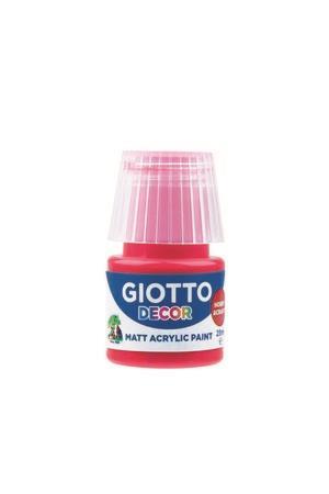 GIOTTO DECOR ACRYLIC 25 ML VERMILLION RED