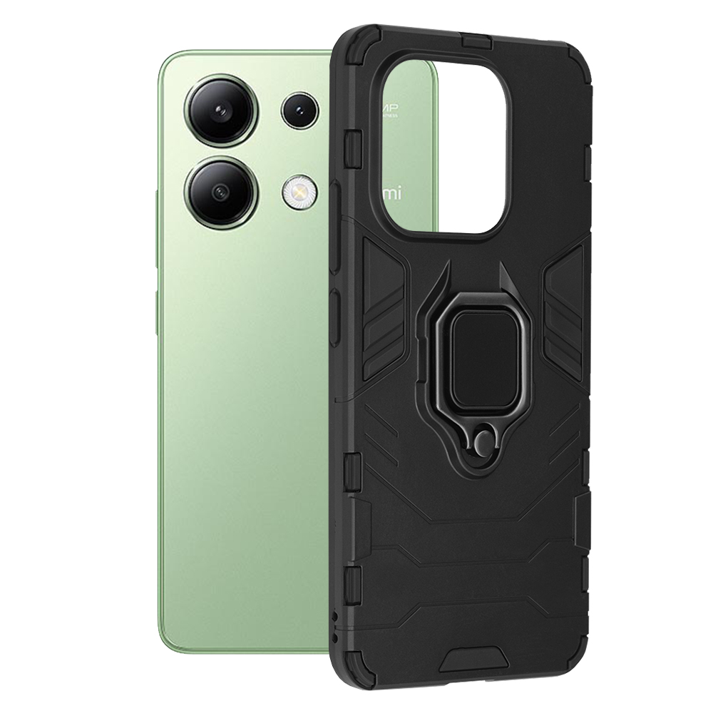 Techsuit - Silicone Shield - Xiaomi Redmi Note 13 4G - Black