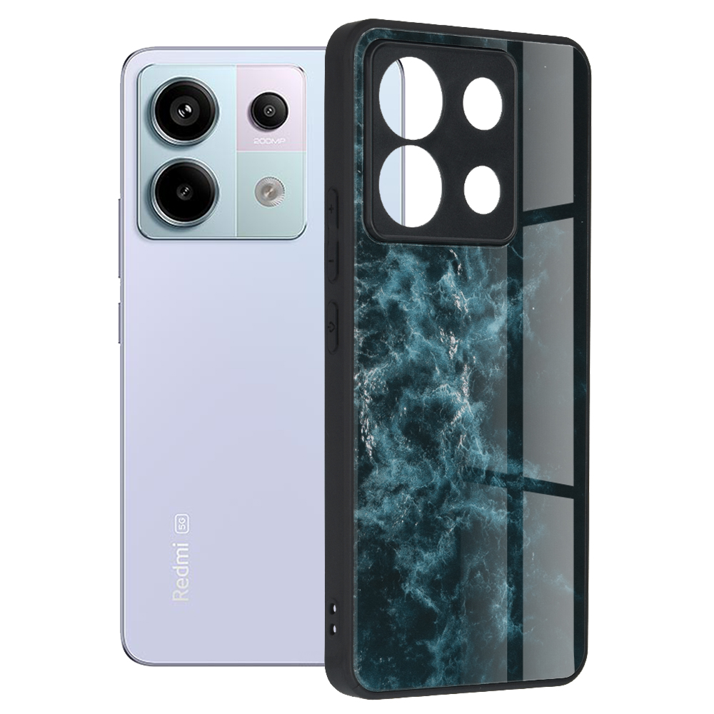 Techsuit - Glaze Series - Xiaomi Redmi Note 13 Pro 5G / Poco X6 - Blue Nebula