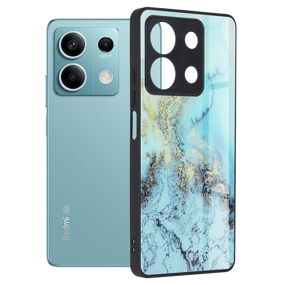 Techsuit - Glaze Series - Xiaomi Redmi Note 13 5G - Blue Ocean