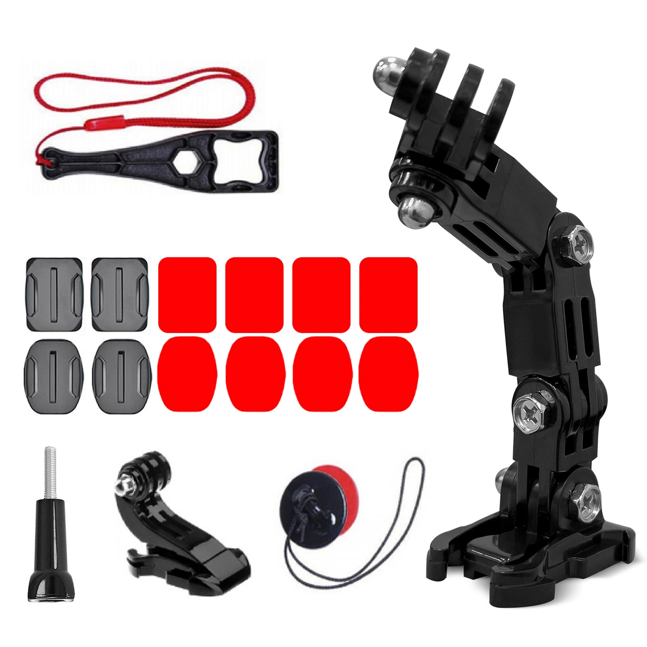 GoPro set of helmet mounting accessories for GoPro