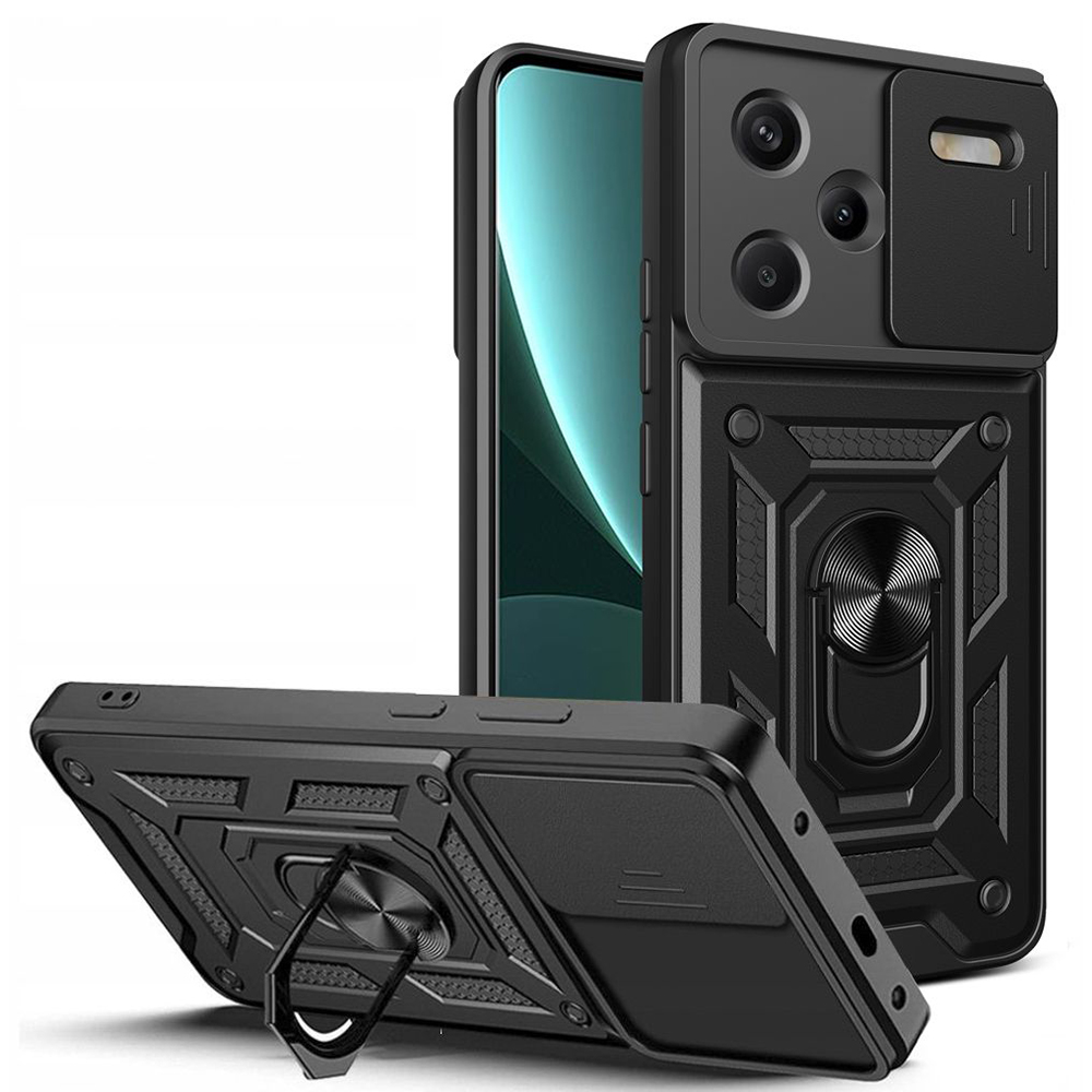 Techsuit - CamShield Series - Xiaomi Redmi Note 13 Pro+ 5G - Black