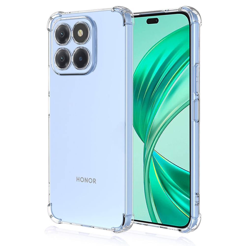 Techsuit - Shockproof Clear Silicone - Honor X8b - Clear