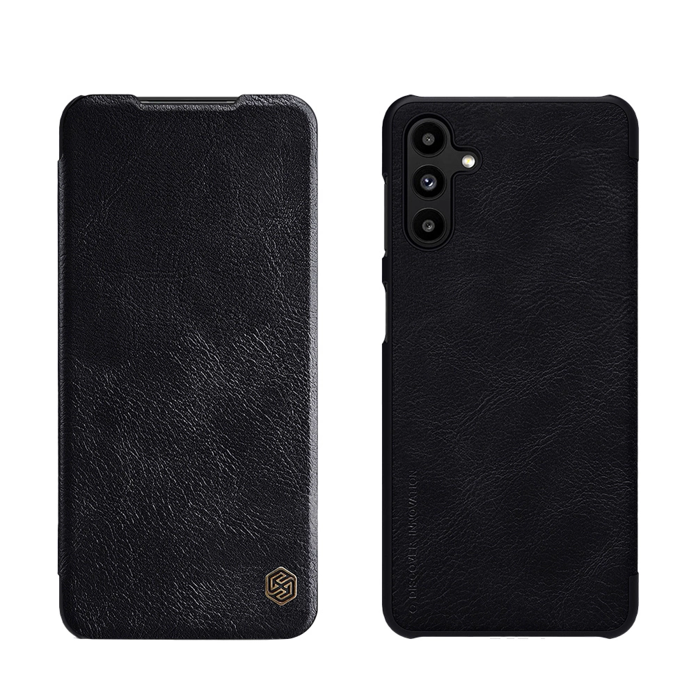 Nillkin Qin leather holster case for Samsung Galaxy A13 5G black