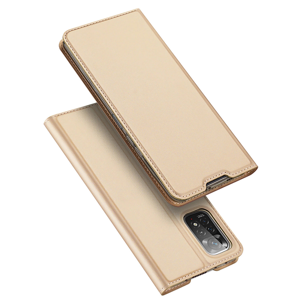 Dux Ducis Skin Pro Holster Cover Flip Cover for Xiaomi Redmi Note 11 Pro 5G / 11 Pro gold