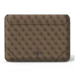 Guess 4G Uptown Triangle Logo case for a 16" laptop - brown