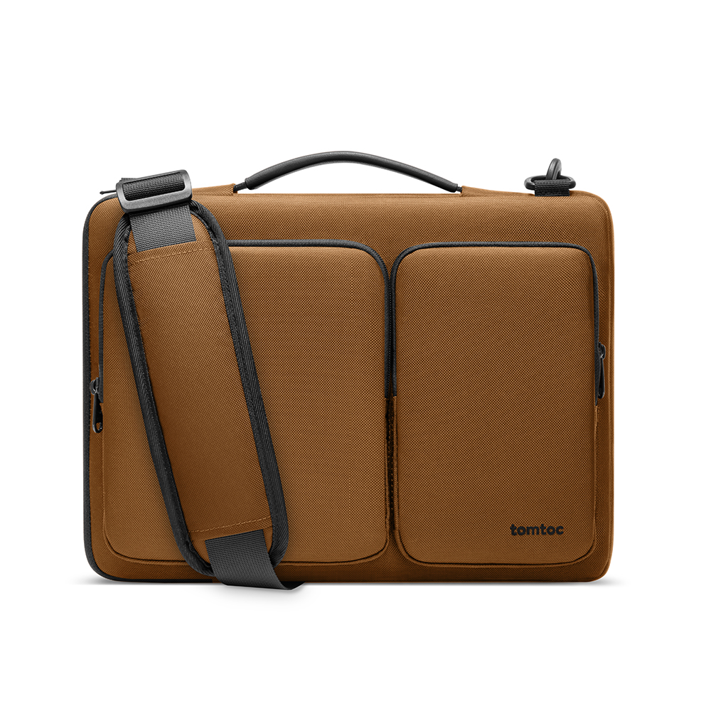 Tomtoc - Defender Laptop Briefcase (A42C2Y1) - with Shoulder Strap and Small Card Pocket