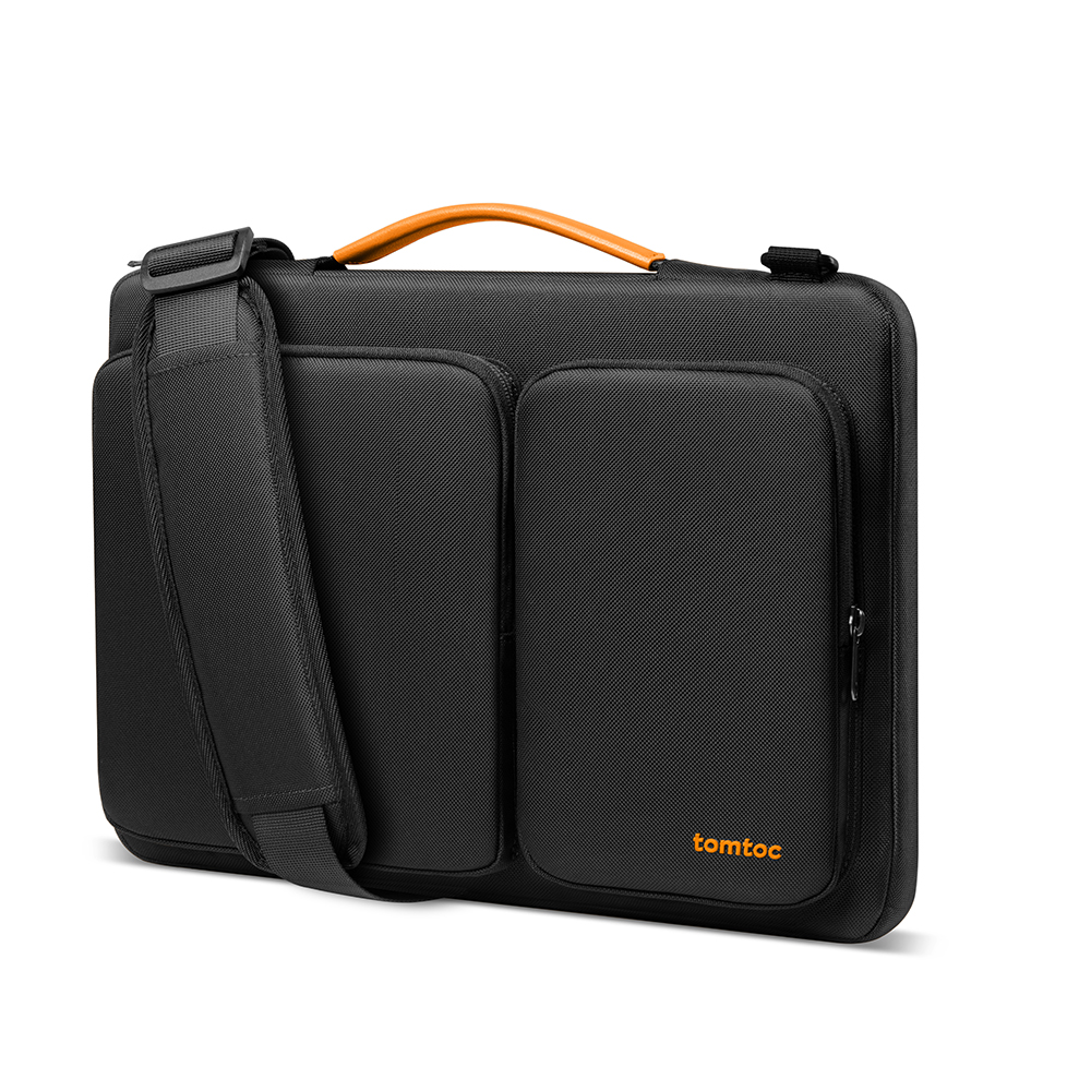 Tomtoc - Defender Laptop Briefcase (A42E1D1) - with Shoulder Strap and Small Card Pocket