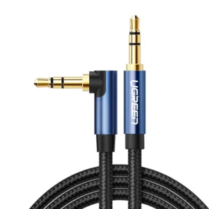 Ugreen audio cable 2 x mini jack 3.5mm 0.5m blue (AV112)