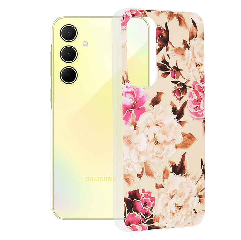 Techsuit - Marble Series - Samsung Galaxy A35 5G - Mary Berry Nude