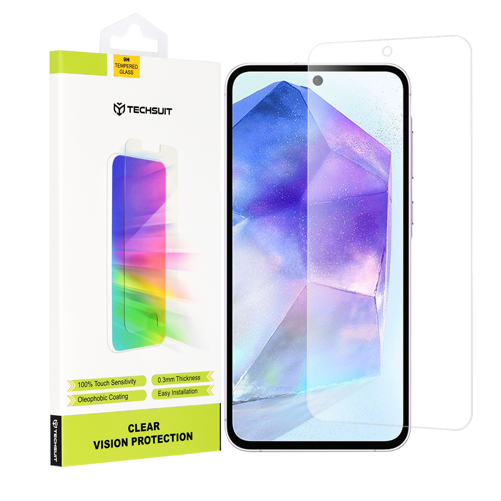 Techsuit - Clear Vision Glass - Samsung Galaxy A35 5G / A55 5G / M35 - Transparent