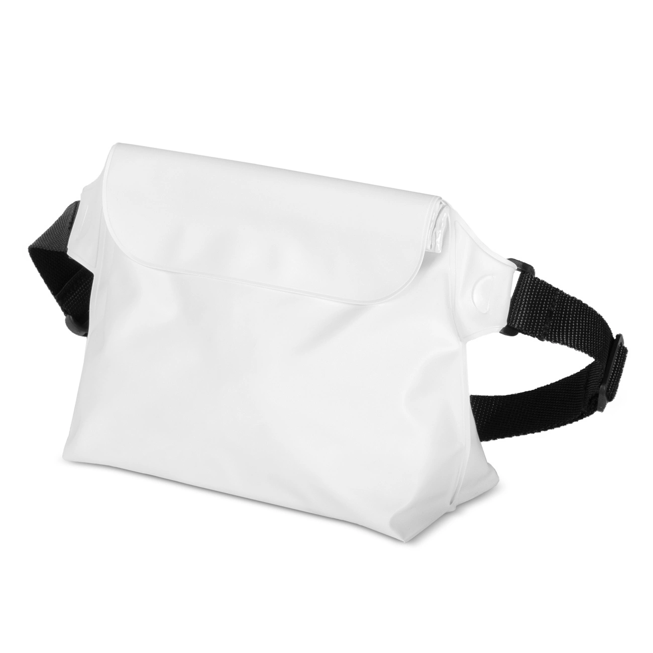 PVC waterproof pouch / waist bag - white