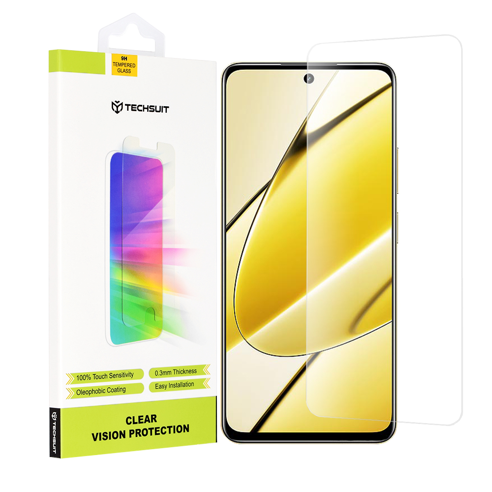 Techsuit - Clear Vision Glass - Realme 11 5G - Transparent