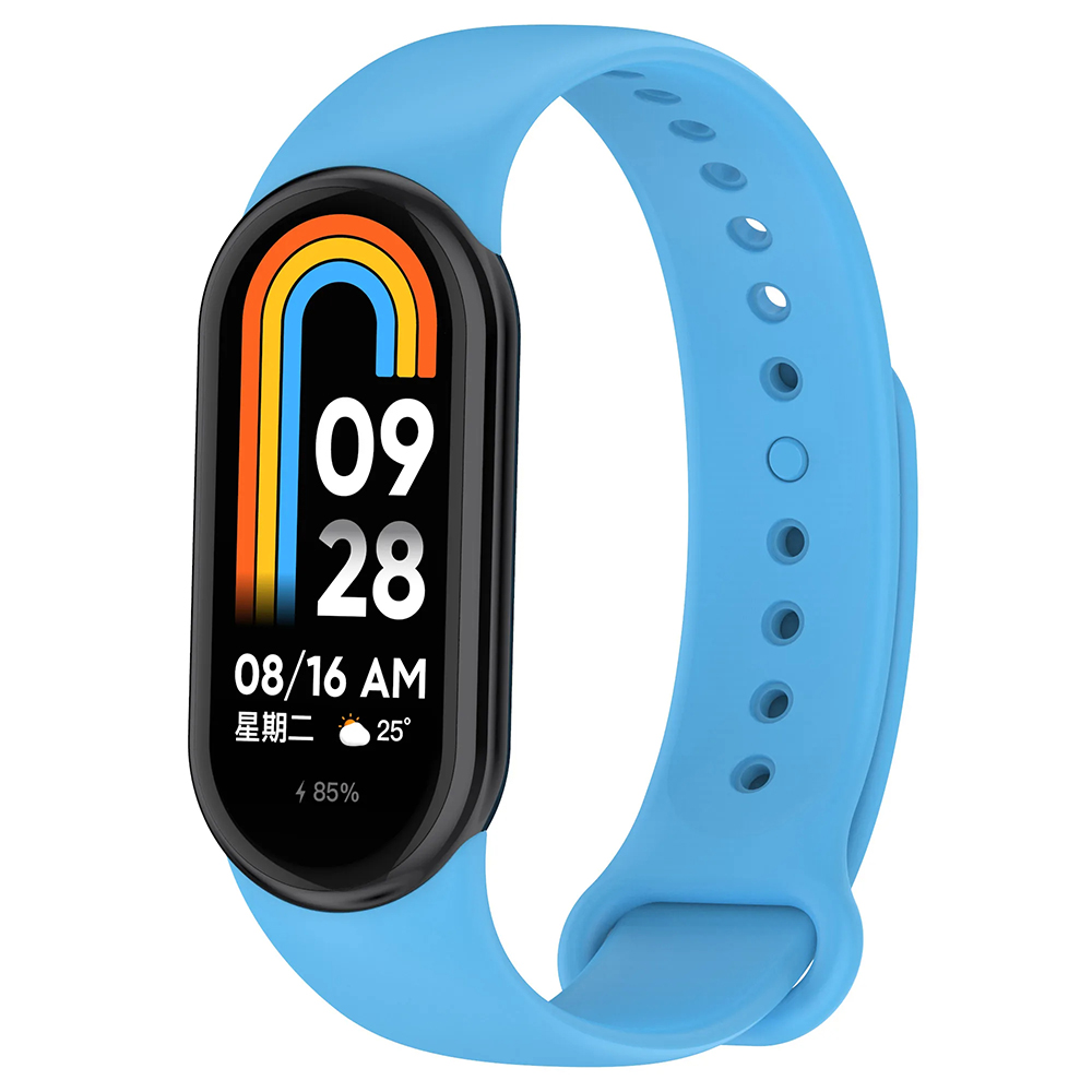 Techsuit - Watchband (W014) - Xiaomi Mi Band 8 / 8 NFC / 9 / 9 NFC - Sky Blue