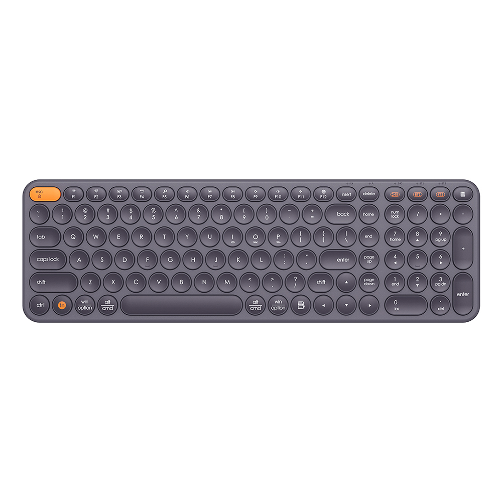 Baseus - Wireless Keyboard K01B (B00955504833-00) - Ergonomic Design