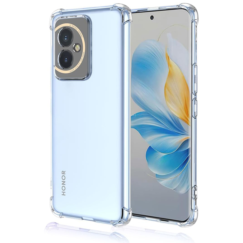 Techsuit - Shockproof Clear Silicone - Honor 100 - Clear