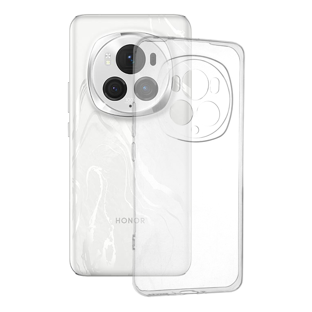 Techsuit - Clear Silicone - Honor Magic6 Pro - Transparent