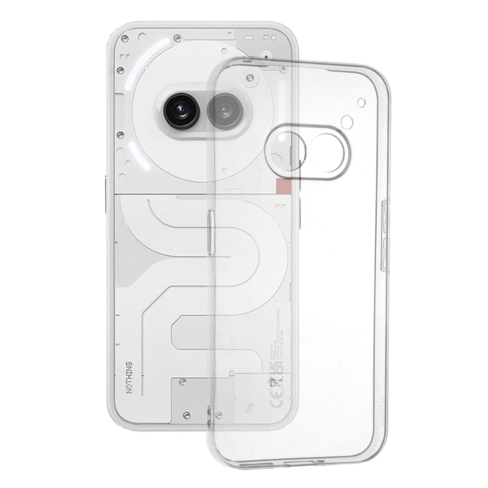 Techsuit - Clear Silicone - Nothing Phone (2a) / (2a) Plus - Transparent