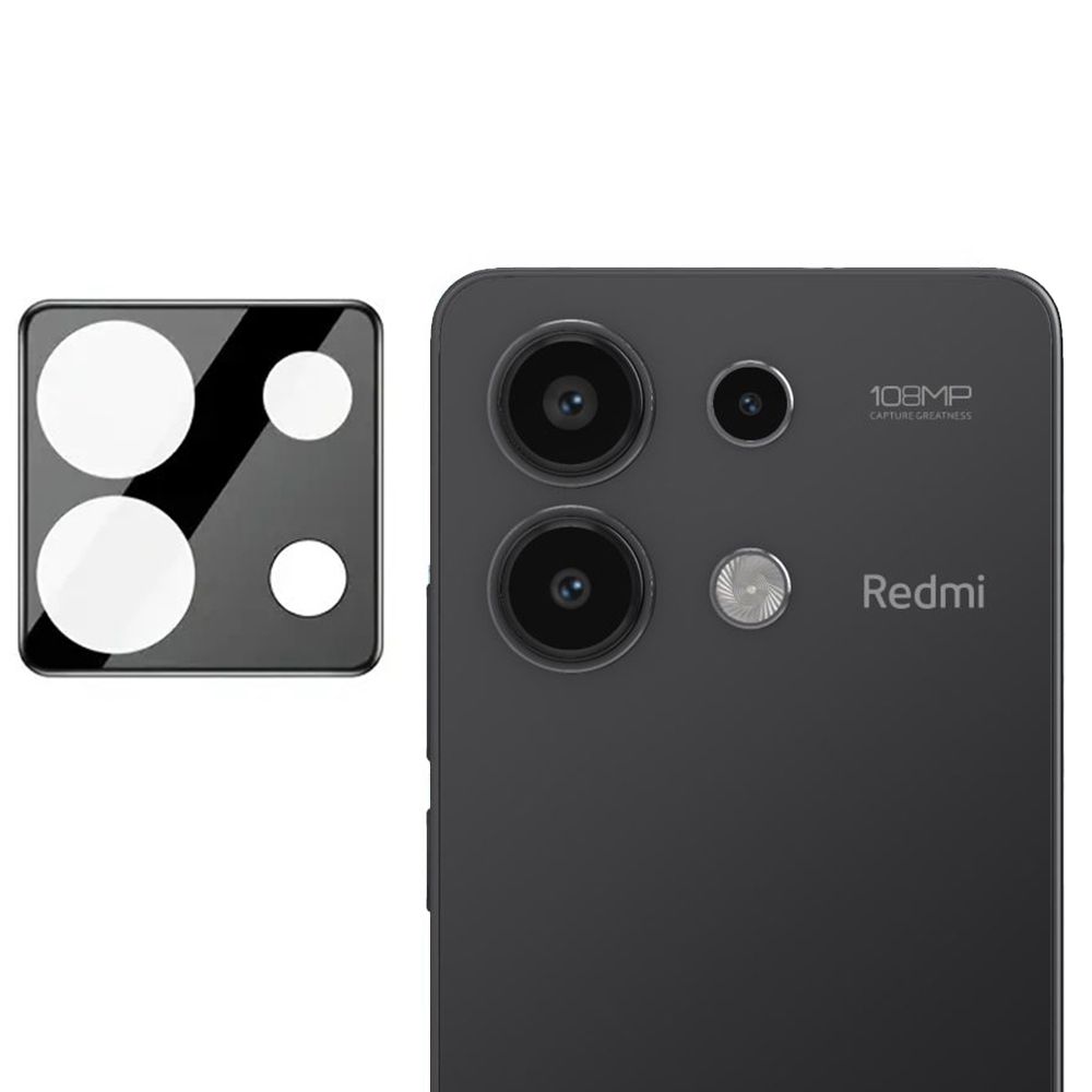 Techsuit - Full Camera Glass - Xiaomi Redmi Note 13 4G - Black