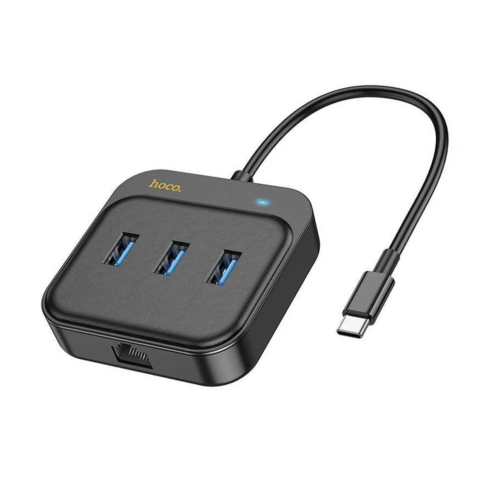 Hoco - Adapter Easy Link (HB35) - 4in1 Gigabit Ethernet