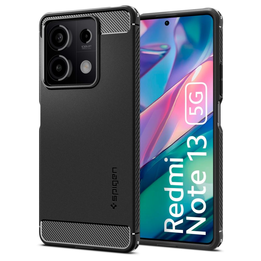 Spigen - Rugged Armor - Xiaomi Redmi Note 13 5G - Black