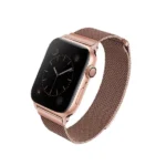 Uniq Dante Stainless Steel Strap for Apple Watch 1/2/3/4/5/6/7/8/SE/SE2 38/40/41mm - Rose Gold