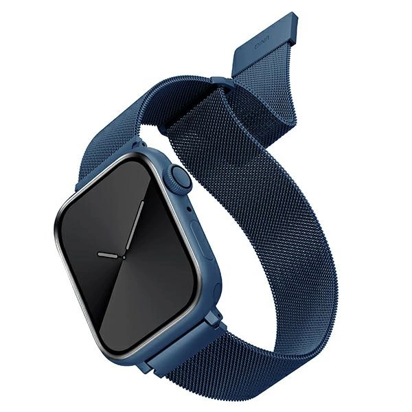 Uniq Dante Stainless Steel Strap for Apple Watch 1/2/3/4/5/6/7/8/SE/SE2 42/44/45mm - Blue