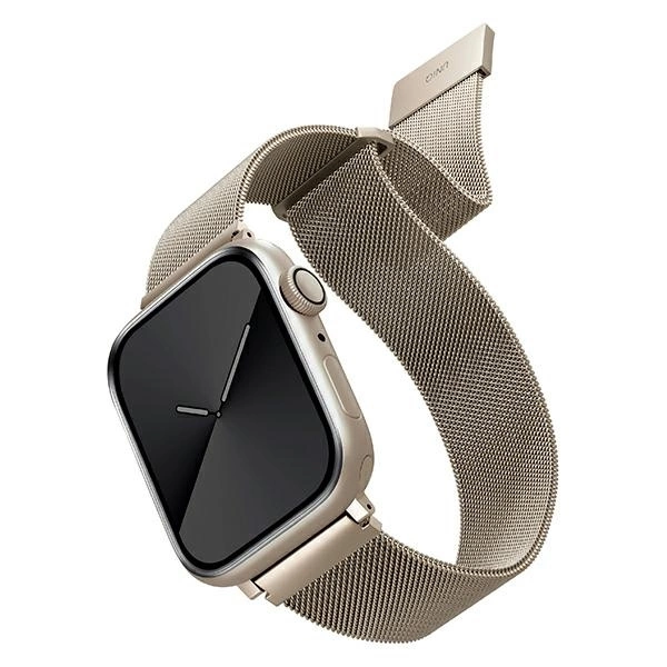 Uniq Dante Stainless Steel strap for Apple Watch 1/2/3/4/5/6/7/8/SE/SE2 42/44/45mm - beige