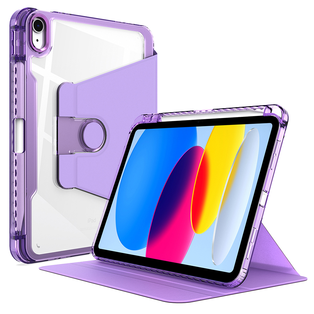 Techsuit - Crystal Vision - iPad 10 (2022) 10.9 - Purple