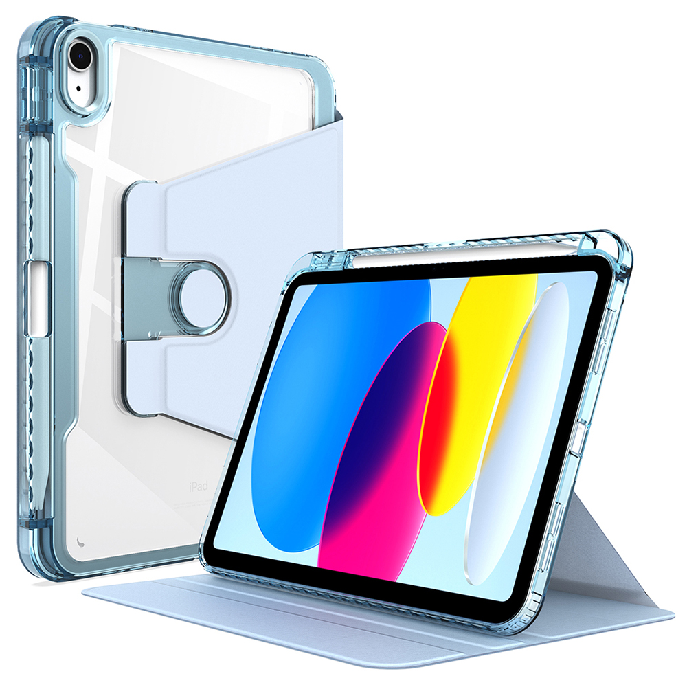 Techsuit - Crystal Vision - iPad 10 (2022) 10.9 - Bleu