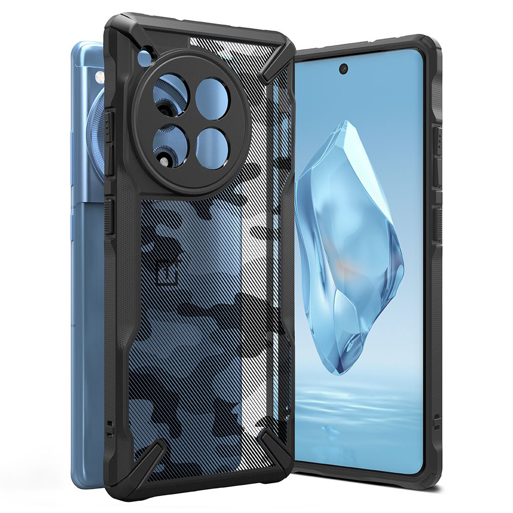 Ringke - Fusion X Design - OnePlus 12R - Camo Black