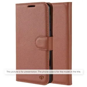 Techsuit - Leather Folio - Xiaomi 15 - Brown