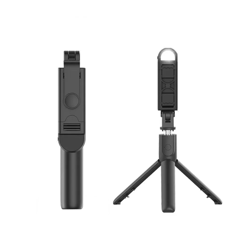 Techsuit - Mini Selfie Stick (S05-S) - Compact Tripod Mount with Bluetooth Remote Control