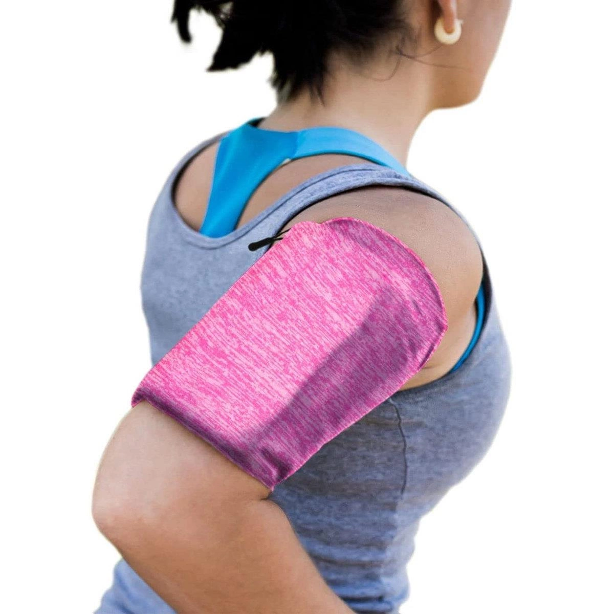 Running armband phone armband L pink