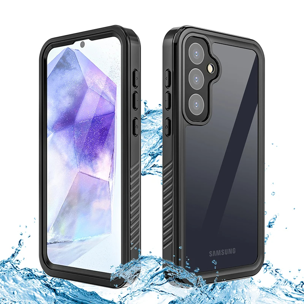 ShellBox - Waterproof IP68 Case - Samsung Galaxy A55 5G - Black