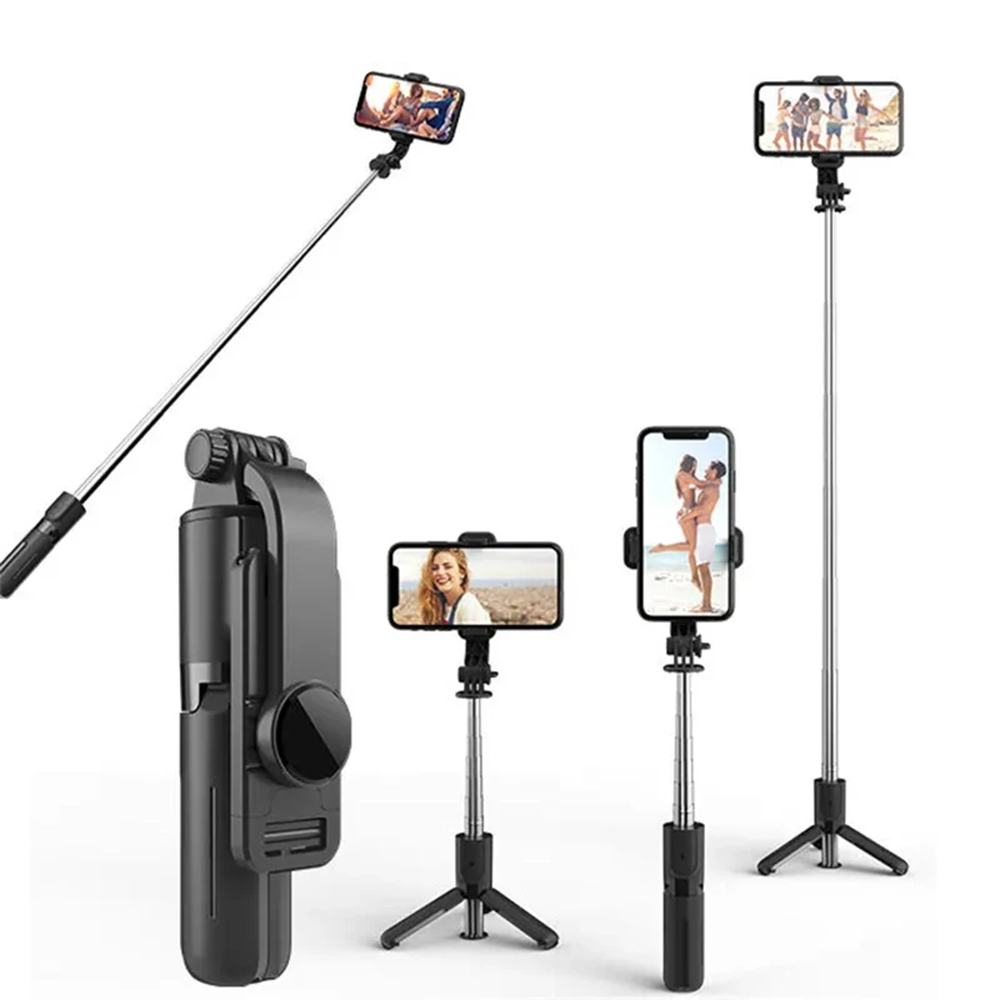 Techsuit - Mini Selfie Stick (L11) - Stable Tripod with Bluetooth Self Timer