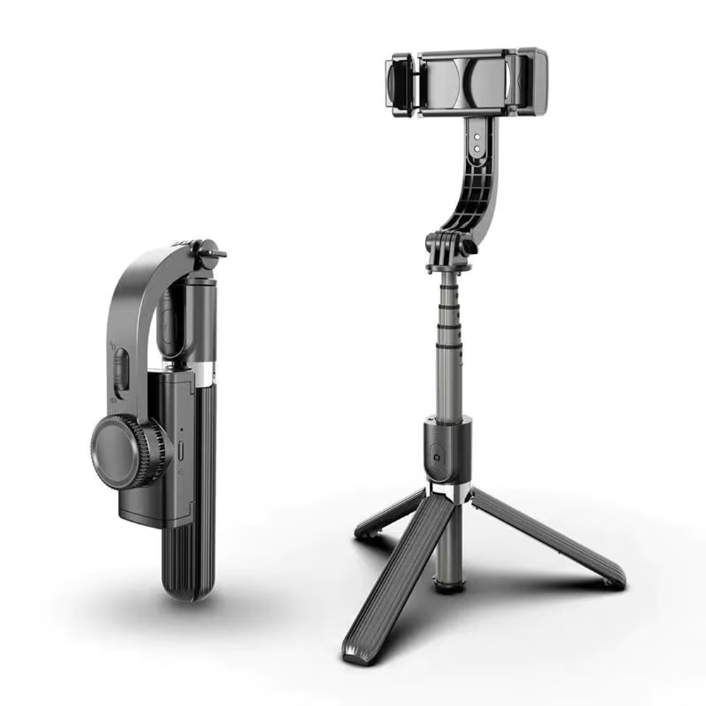 Techsuit - Selfie Stick (L08) - Stable Gimbal/Tripod with Bluetooth Remote Control