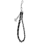 Guess GUSTSASSK Phone Strap black/black Chain Metal Logo Charm