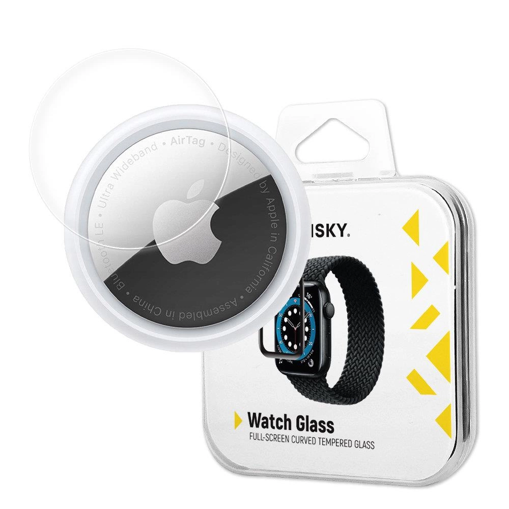 Wozinsky Watch Glass hybrid AirTag glass black