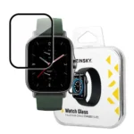 Wozinsky Watch Glass Hybrid Glass for Xiaomi Amazfit GTS 2E Black