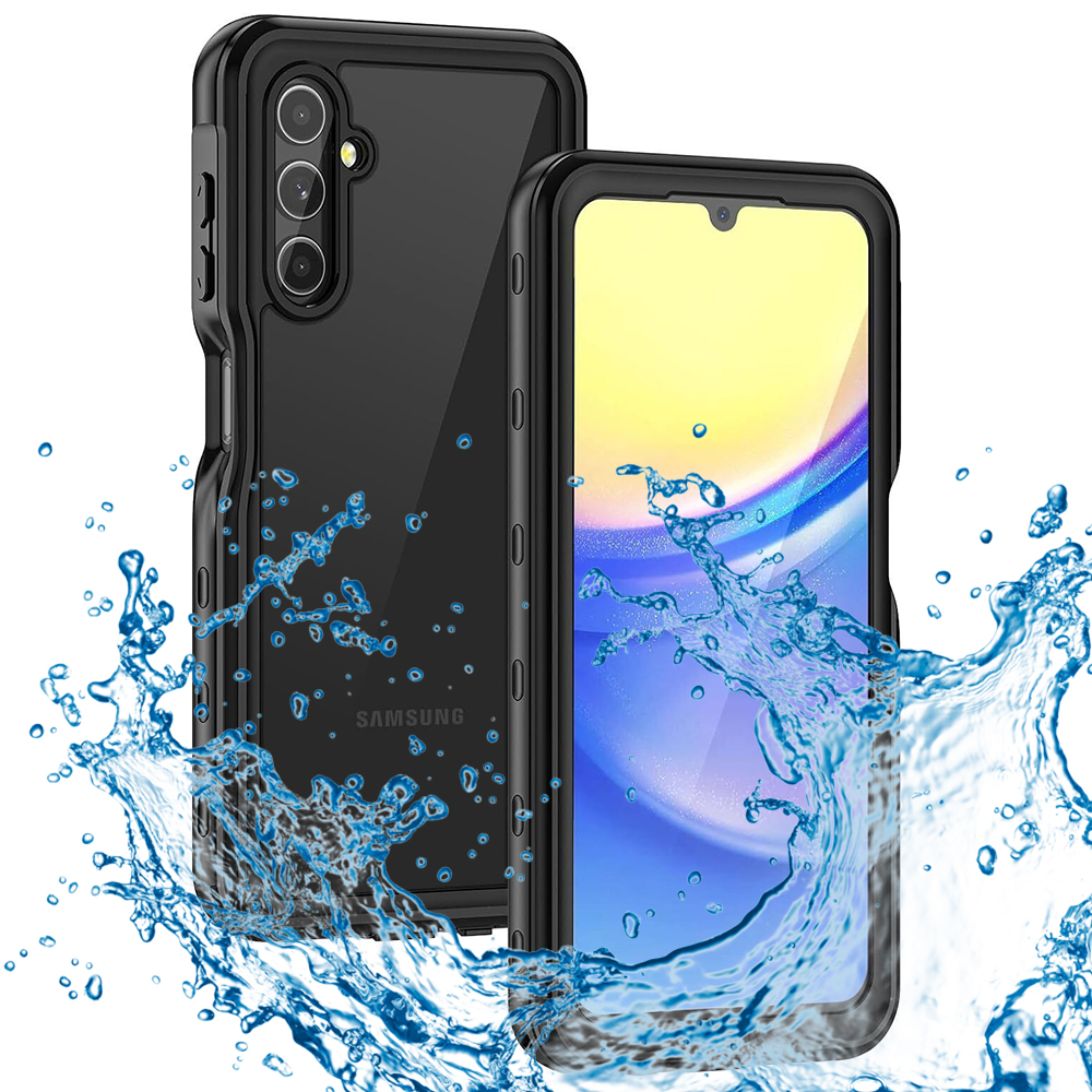 ShellBox - Waterproof IP68 Case - Samsung Galaxy A15 4G / A15 5G - Black