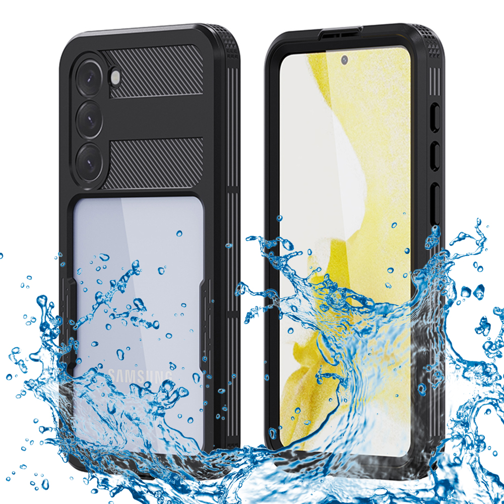 ShellBox - Waterproof IP68 Case - Samsung Galaxy S23 Plus - Black