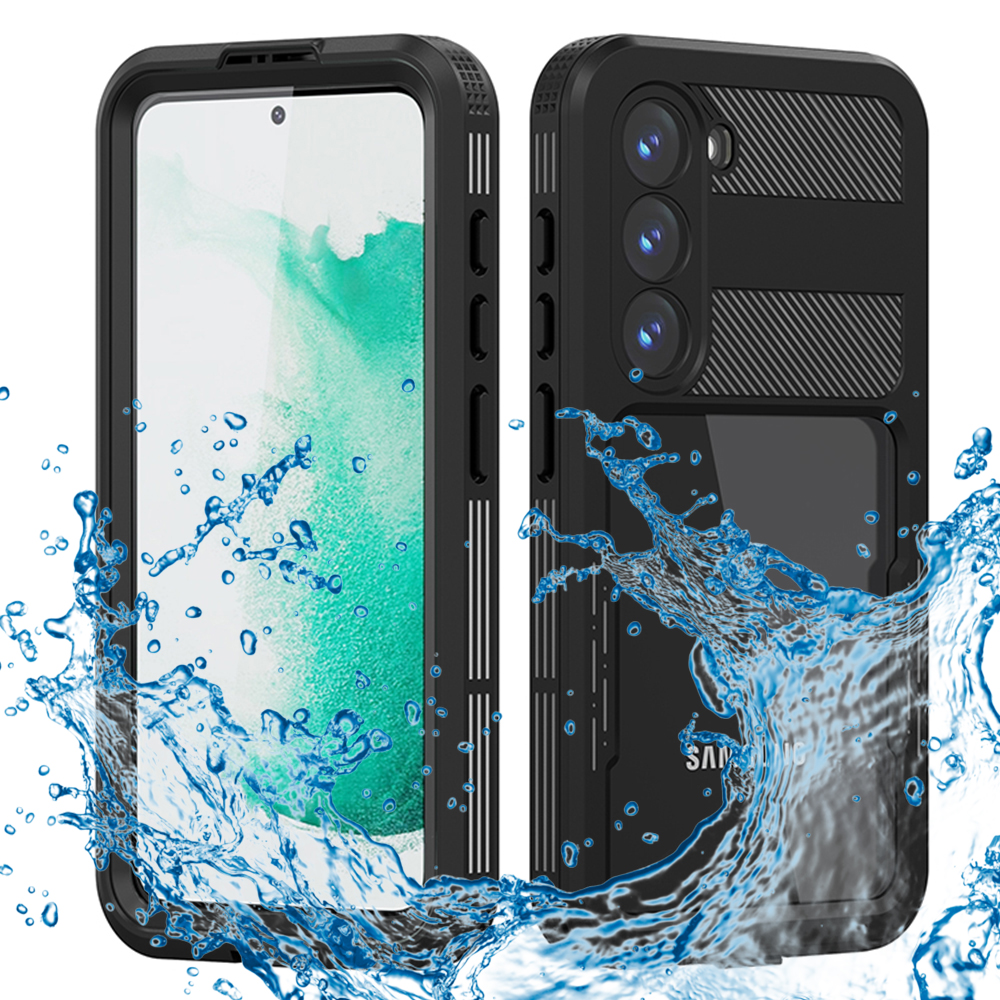 ShellBox - Waterproof IP68 Case - Samsung Galaxy S23 - Black