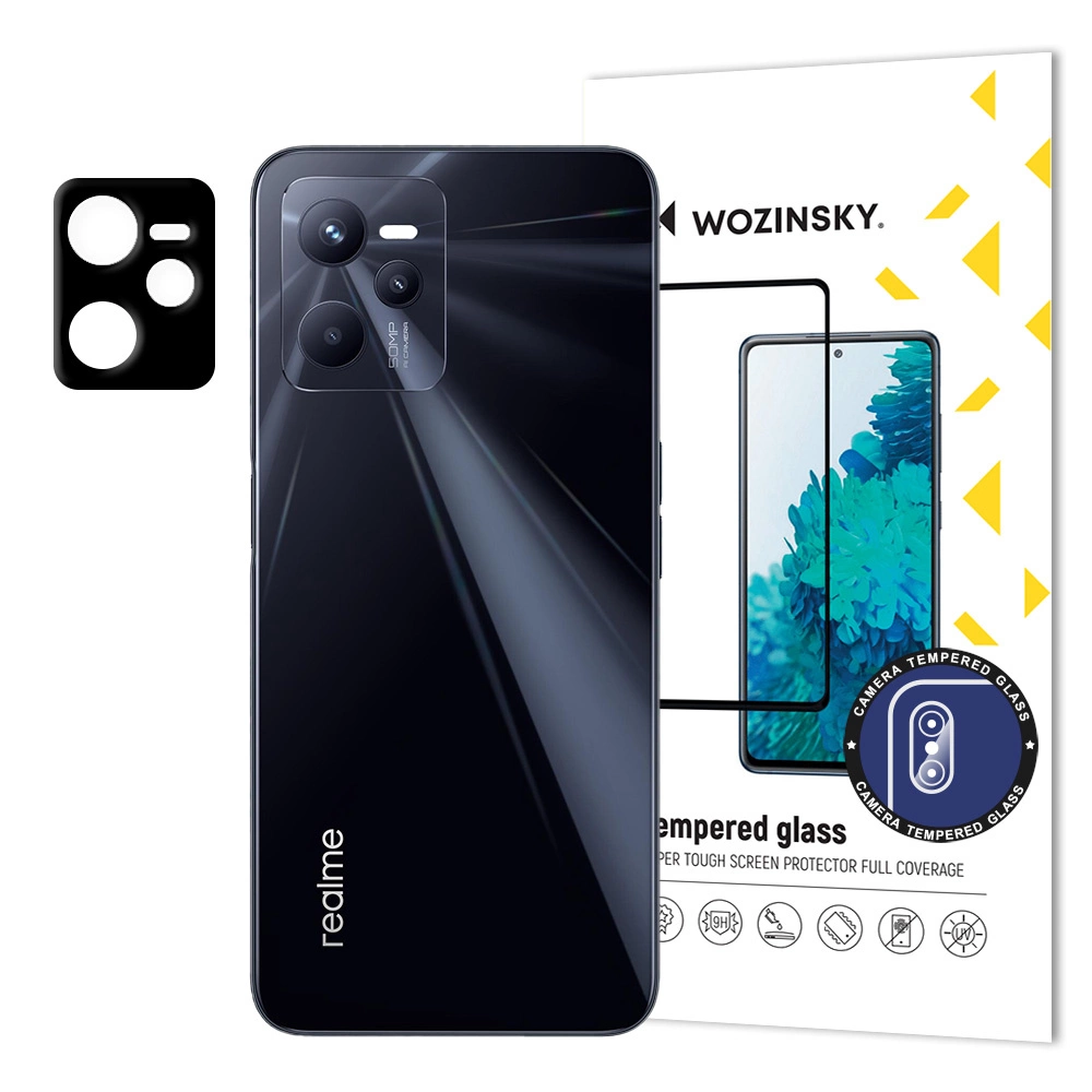 Wozinsky Full Camera Glass 9H Full Camera Tempered Glass for Realme C35