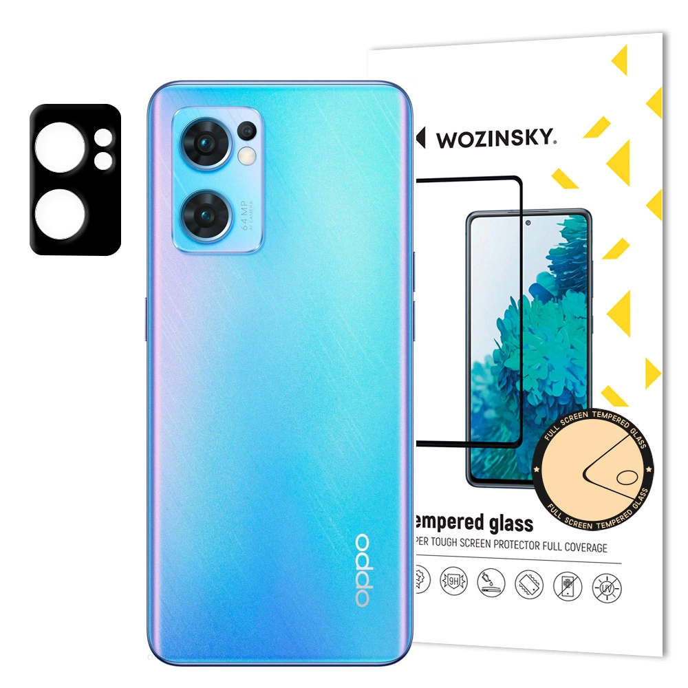 Wozinsky Full Camera Glass 9H Tempered Glass for Oppo Reno7 5G Camera