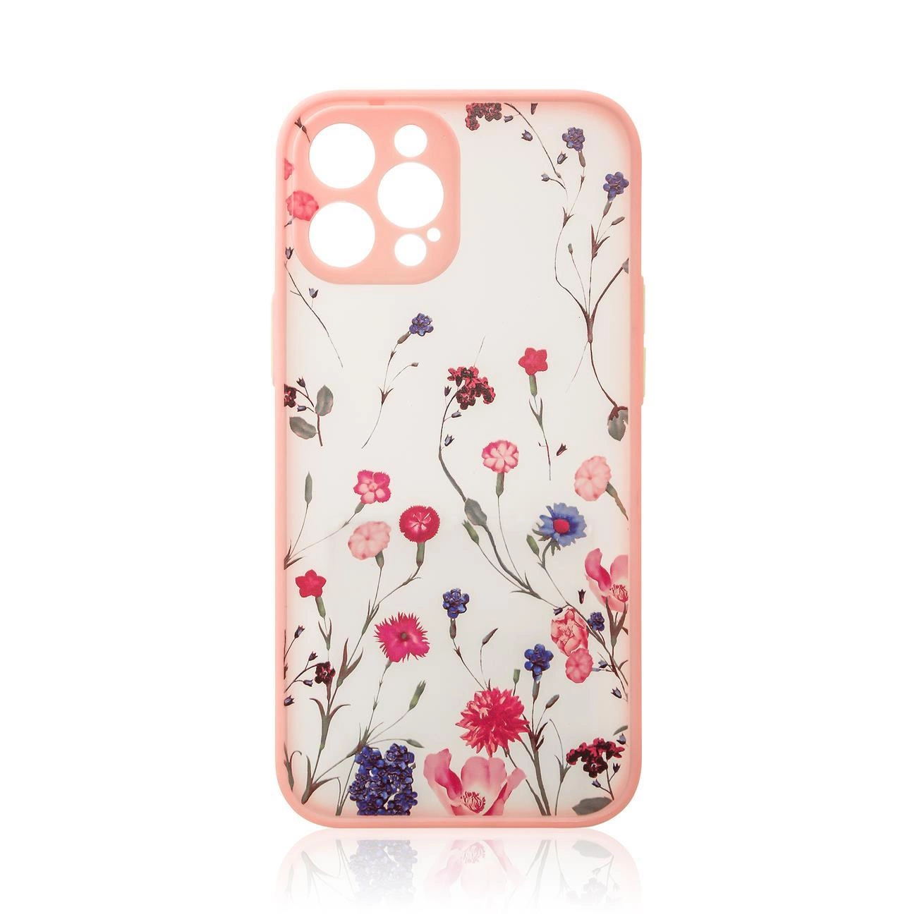 Design Case for iPhone 12 Pro Max flower pink