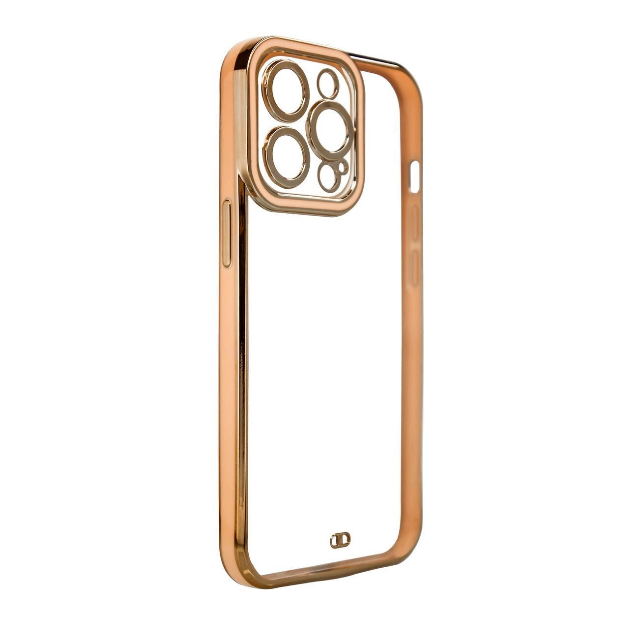 Fashion Case Case for Samsung Galaxy A12 5G Gold Frame Gel Cover Gold